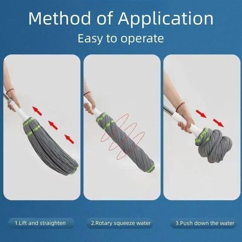 Easy Squeeze Twist Mop for Floor Cleaning 🧹🏠