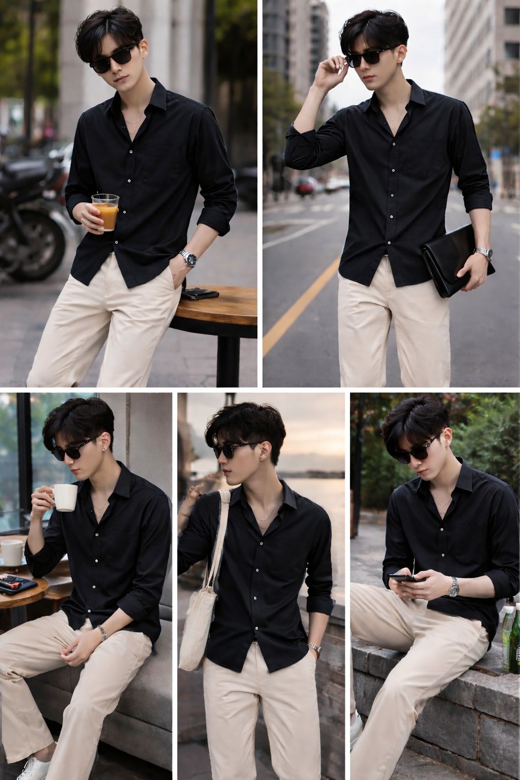 Urban Trade Classic Black Shirt