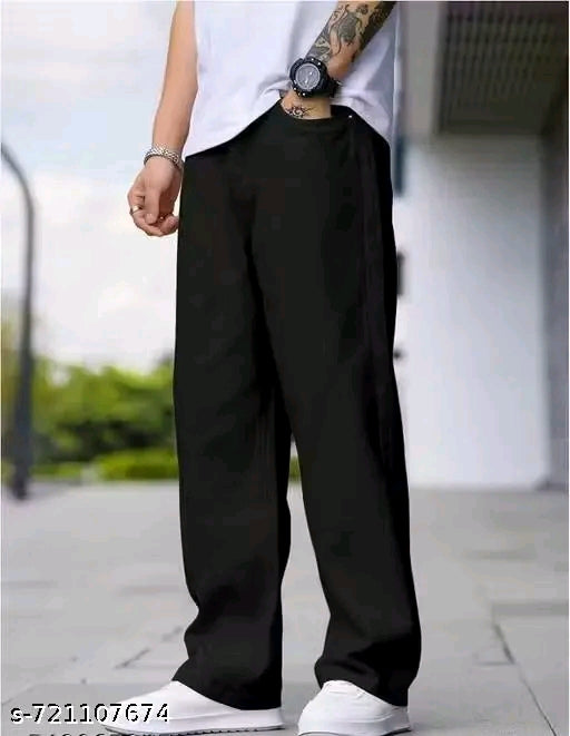 Urban Trade Black Relaxed Fit Trouser